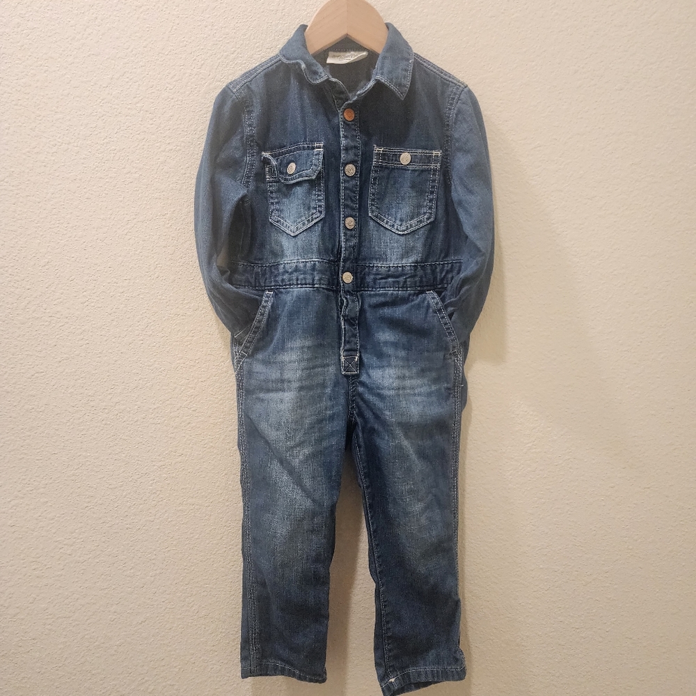 GYMBOREE DENIM JUMPER 3T